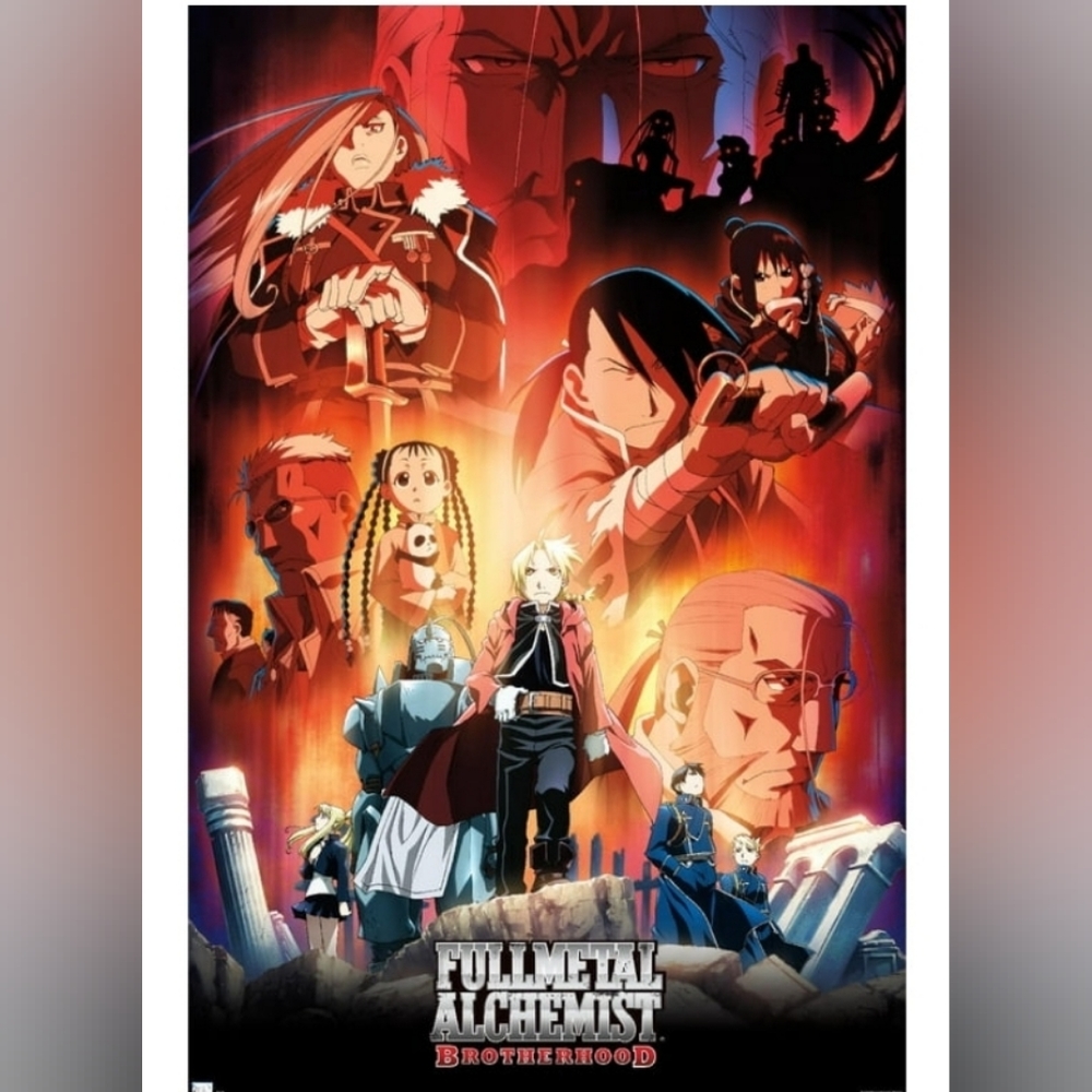 Trends International Fullmetal Alchemist: Brotherhood - Key Art 5 Wall Poster